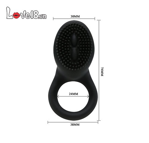 Pretty Love Cobra Textured Tongue Ring Penis Stimulator Male