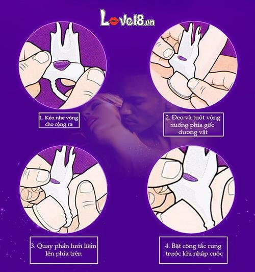  Địa chỉ bán Vòng rung lưỡi liếm cao cấp Durex Play Bliss giá rẻ