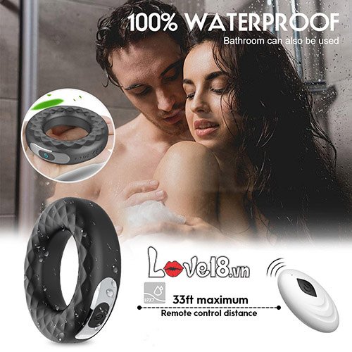 Vòng rung SECWELL có điều khiển xa, tăng khoái cảm độc đáo