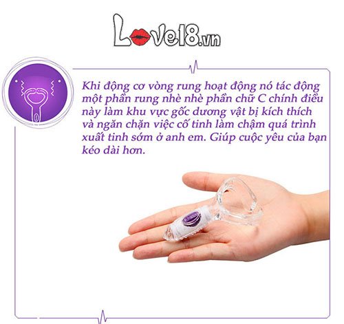  Đại lý Vòng rung đeo dương vật kích thích âm vật Durex Connect hàng mới về