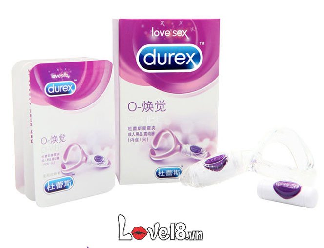  Đại lý Vòng rung đeo dương vật kích thích âm vật Durex Connect hàng mới về