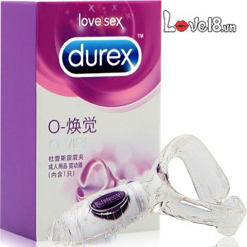 Vòng rung đeo dương vật Durex Connect kích thích âm vật kéo dài