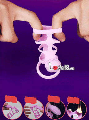  Sỉ Vòng rung đeo dương vật có quai tròng bìu Leten hàng xách tay