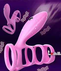 Vòng rung đeo dương vật Leten chống xuất tinh sớm silicone cao