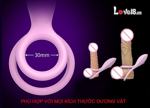 Leten Vibe Ring Penis Cock Ring Clitoral Licking Pleasure Booster