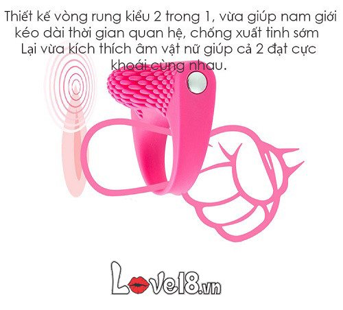  Mua Vòng rung chống xuất tinh sớm Zemalia Amour hàng xách tay