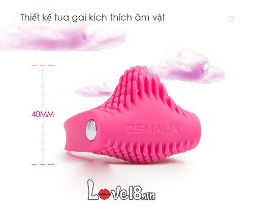 Zemalia Amour Delay Ring Vibrating Stimulator Male Female