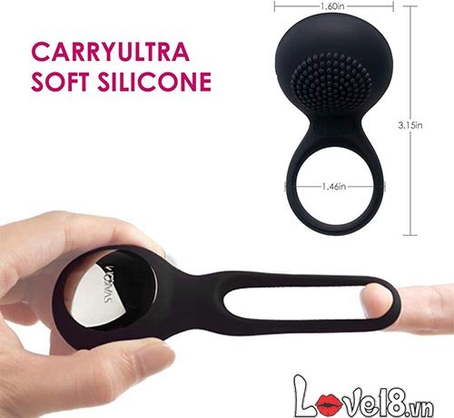 Vòng rung Svakom Tyler cao cấp chống xuất tinh sớm tăng khoái cảm