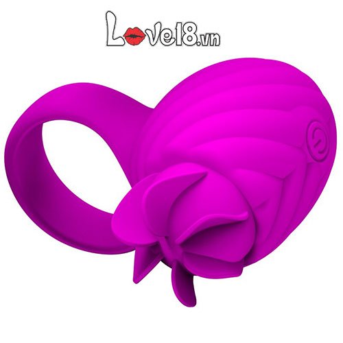 Vòng đeo dương vật Pretty Love Frances rung xoay lưỡi liếm chống xuất tinh