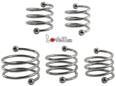 Unique Spring Style Penis Ring Prolong Ejaculation Enhance Sex