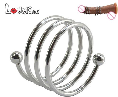 Vòng đeo dương vật lò xo độc lạ kéo dài thời gian