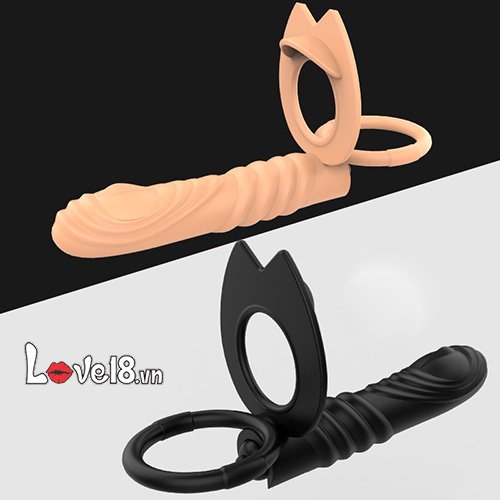 Anal Stimulating Vibrating Penis Ring with Remote BD92