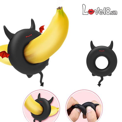 Vòng đeo dương vật chống xuất tinh sớm quỷ Satan kéo dài thời gian quan hệ