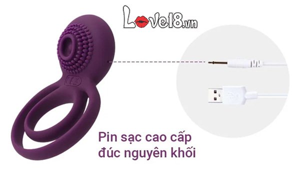 Vòng đeo dương vật Svakom Tammy DC90J cắm sạc bằng cổng USB