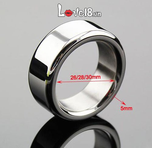 Vòng đeo dương vật inox không gỉ chống xuất tinh sớm tăng cường cương dương