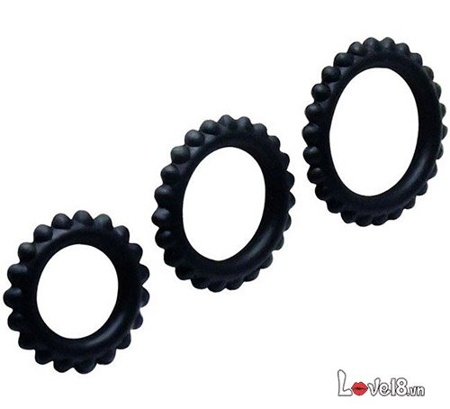 Bộ vòng silicone Baile kéo dài quan hệ, tăng khoái cảm nam nữ