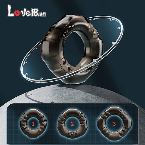 Bộ 3 vòng đeo Baile Cock Rings Yvonne tăng khoái cảm kéo dài