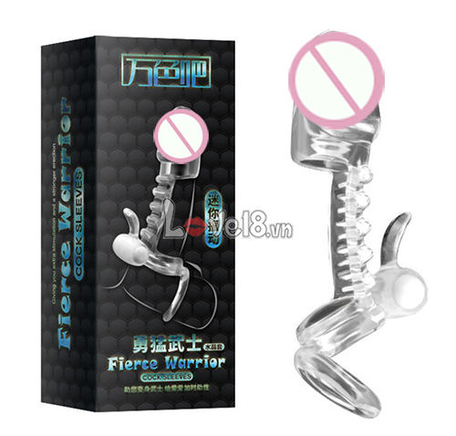 BD32A Vibrating Tongue Strap-On Cock Ring Pleasure