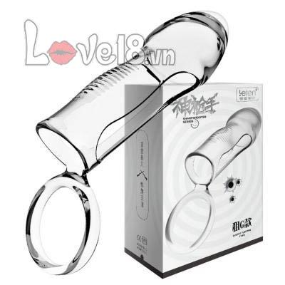 Transparent Strap-On Large Penis Extension For Longer Sex