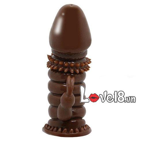 Bao Đôn Dên Nâu Gân Gai Kích Thước Nhỏ Tăng Thời Gian