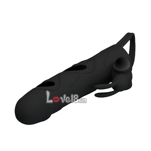 Prettylove Powerful Vibrating Ring Strap-On Enhancer
