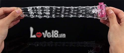 Bao đôn gai có rung hỗ trợ sinh lý nam cực phê dễ sử dụng