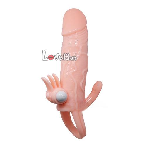 Bao Đôn Quai Đeo 2 Nhánh Có Rung BD13D Tăng Khoái Cảm Nam