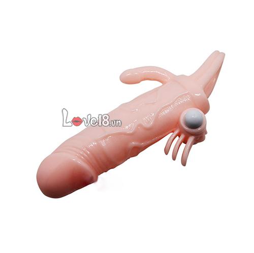 Bao Đôn Quai Đeo 2 Nhánh Có Rung BD13D Tăng Khoái Cảm Nam