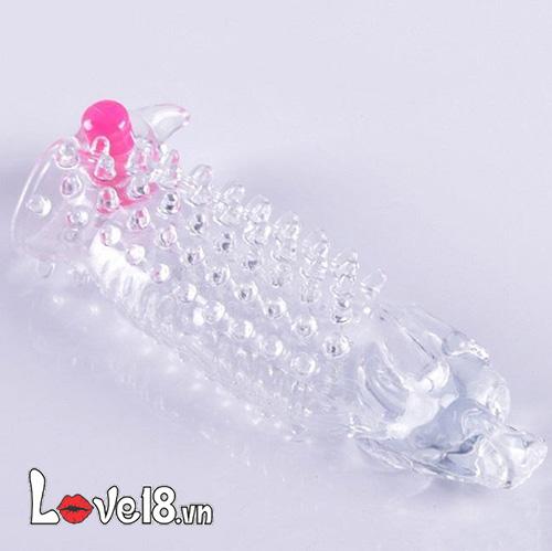 Bao đôn đầu rồng siêu gai có rung tăng khoái cảm kéo dài