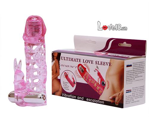 Bao đôn lưới rung 2 đầu tai thỏ chất liệu TPR an toàn