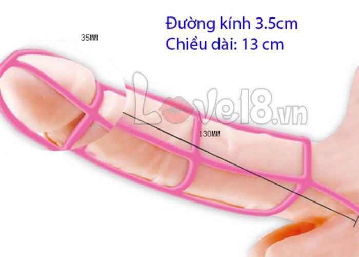 Bao cao su dên lưới BD28 kích thước
