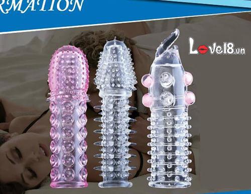 Bao cao su đôn siêu gai bi 3 kiểu tăng kích thước, kéo dài quan hệ