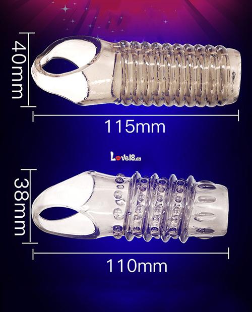 Kích thước của Bao đôn dên khúc giữa có quai đeo BD20B