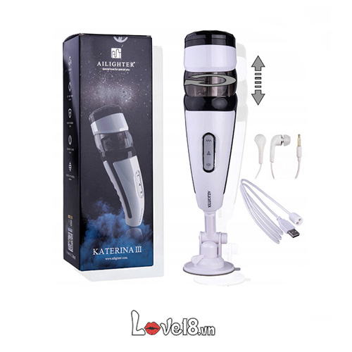 Máy thủ dâm tự động Katerina III rung mạnh vật liệu ABS+TPE bền 