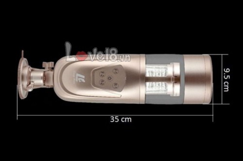 Máy thủ dâm gắn tường cao cấp Flashing Lover siêu thực tế, bền bỉ