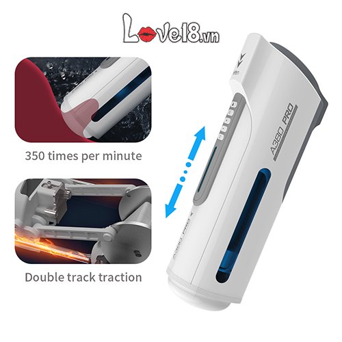 Máy thủ dâm tự động Leten A380 Pro thế hệ 3 rung mạnh kiểu mới