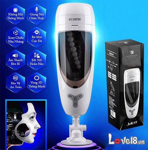 Máy thủ dâm tự động gắn tường Ailighter Juicer siêu mềm mại