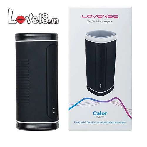 Máy thủ dâm tự động Lovense Calor điều khiển app rung mạnh mượt 