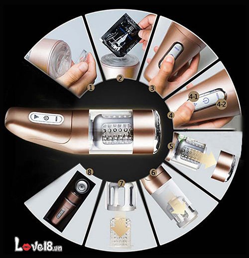 Máy thủ dâm tự động Ailighter Katerina 2 cao cấp, siêu kích thích