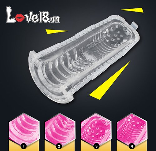 Máy thủ dâm rung LEVETT Zyra cảm biến cao cấp, nhập khẩu