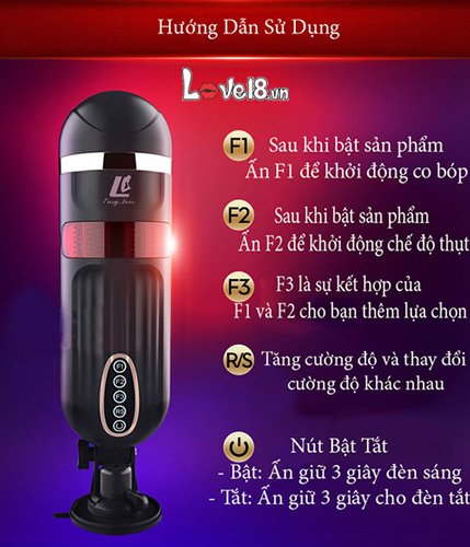 Máy thủ dâm đa năng Freelander EasyLove cao cấp sục rung cực đã