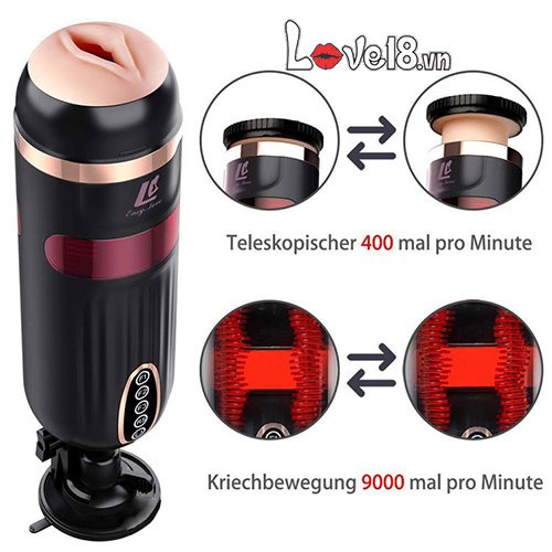 Máy thủ dâm đa năng Freelander EasyLove cao cấp sục rung cực đã