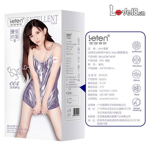 Máy thủ dâm đa năng bú mút tỏa nhiệt Leten DC58A có tốt không