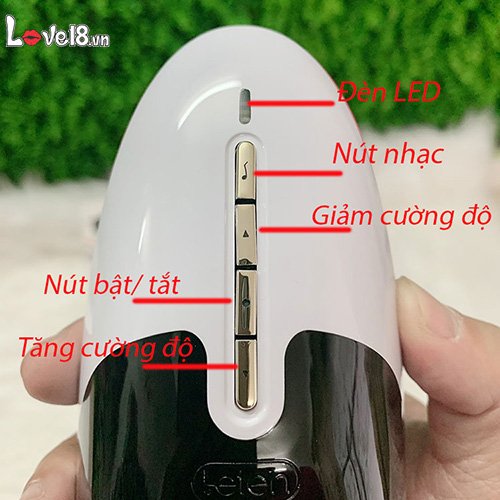 Máy bú mút dương vật có rên và sưởi ấm Leten Erotic chất lượng