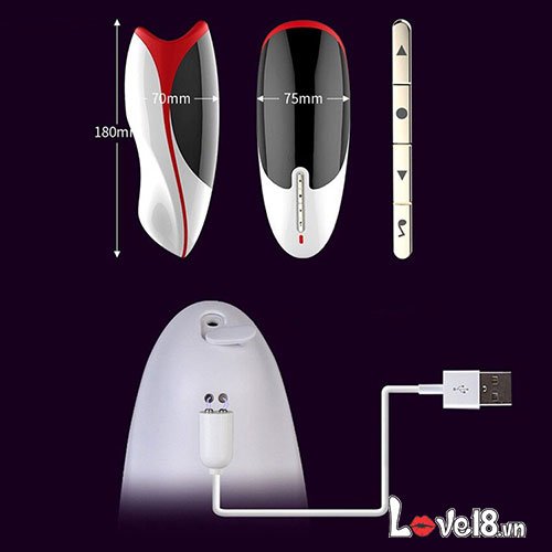 Máy bú mút dương vật có rên và sưởi ấm Leten Erotic tại hà nội