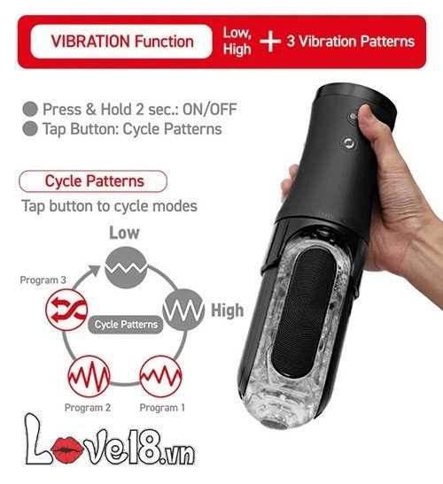 Cốc Tenga Flip Zero EVR rung tự động cực đã kích thích mạnh mẽ