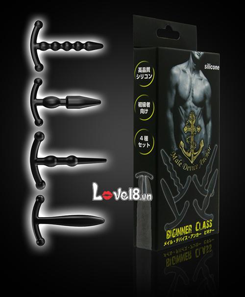 Bộ 4 Dụng Cụ Kích Thích Niệu Đạo Nam Tăng Khoái Cảm An Toàn