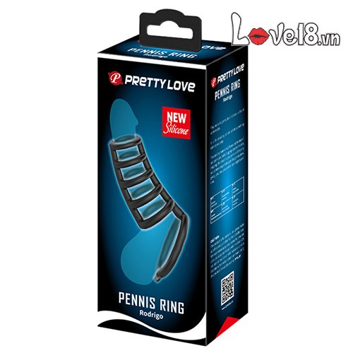 Vòng đeo dương vật Silicone Pretty Love Rodrigo kéo dài thời gian