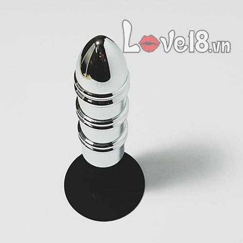 Rocket Stainless Steel Anal Massager Prostate Stimulation