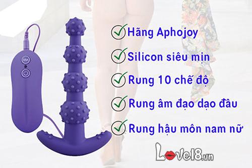 Massage Hậu Môn Cây Thông Gai Mềm Anal Beads Tăng Khoái Cảm
